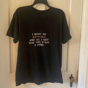 Travis Scott Astroworld black t-shirt. Size adult small. Good used condition.